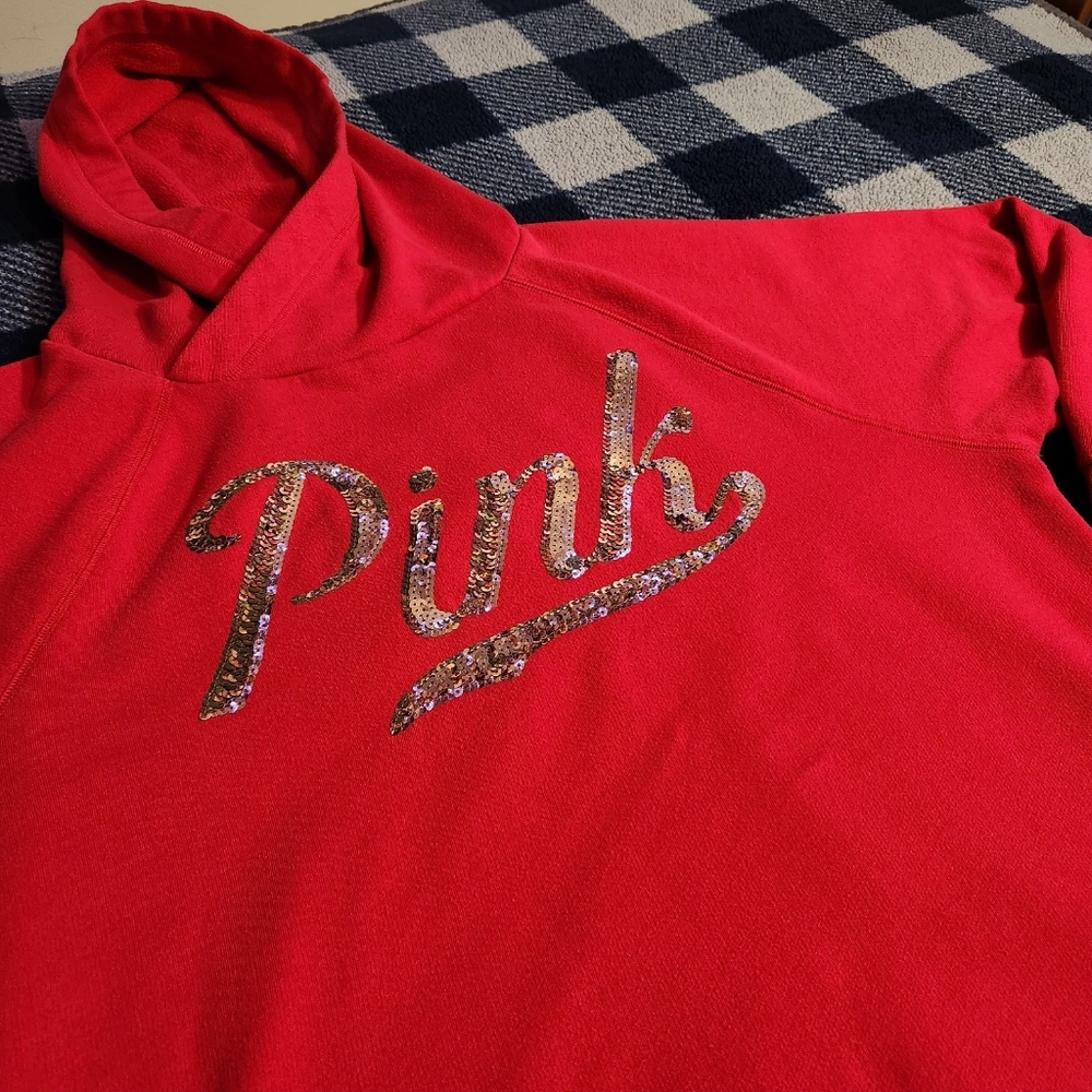 Y2k mcbling style Victoria's secret PINK hoodie